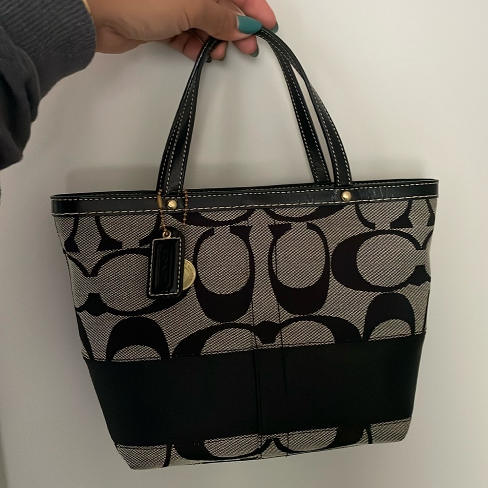Adorable Small Coach Tote Bag
